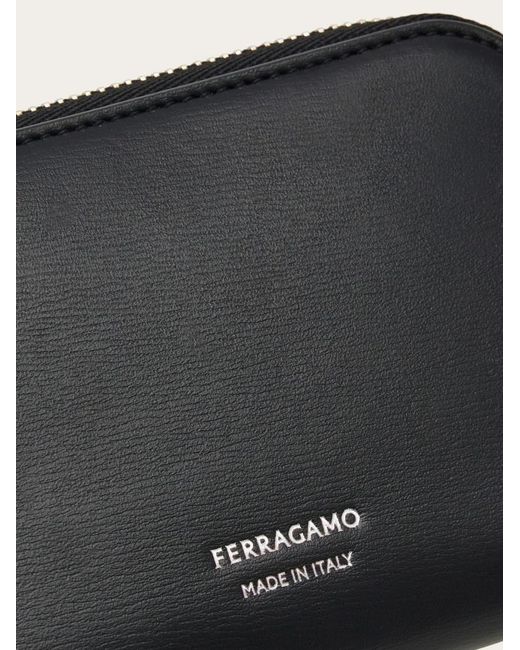 Ferragamo Black Logo Clip for men