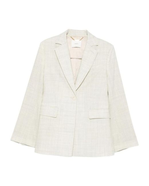 Joseph White Maati Pocket Single-Breasted Blazer