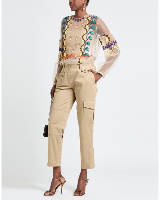 Dolce & Gabbana Natural Stretch Cargo Pants