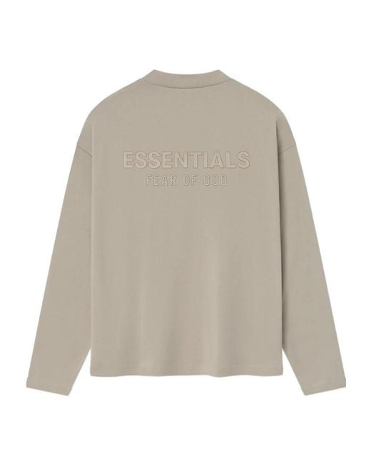 Fear Of God Gray Elasticated-Hem Sweatshirt for men