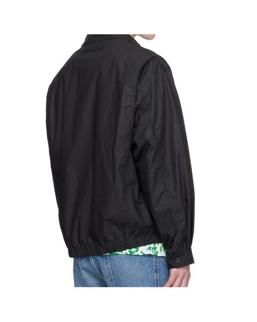 GIMAGUAS Black William Zip-Front Jacket for men