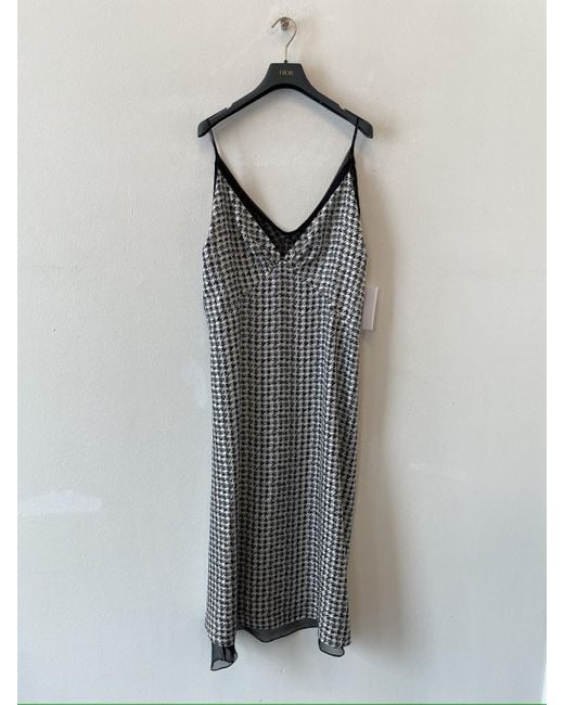 Dior Gray Sling Dress