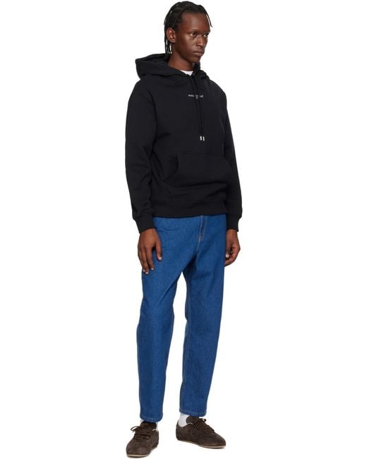 Maison Kitsuné Blue Maison Kitsuné Paris Comfort Hoodie for men
