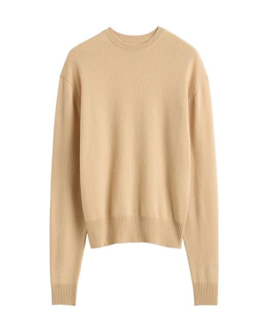 Totême Natural Long Sleeve Sweater