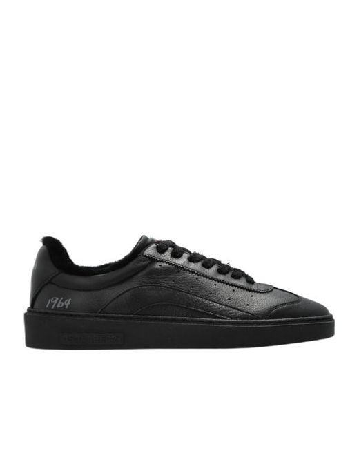 DSquared² Black Lace Up Rider Sports Shoes for men