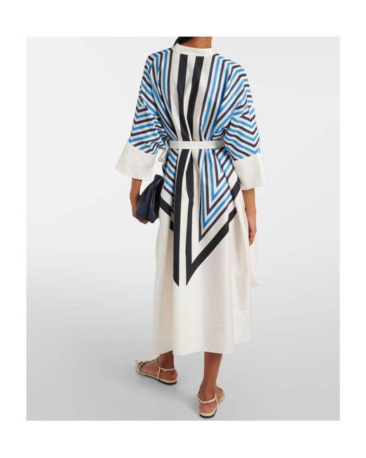 Joseph White Dania Print Dress