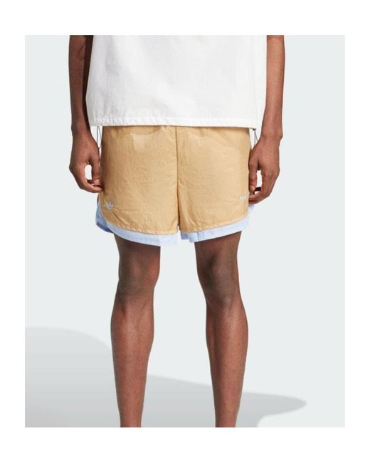 Adidas by Wales Bonner Natural Adidas Originals X Wales Bonner Layered Shorts for men