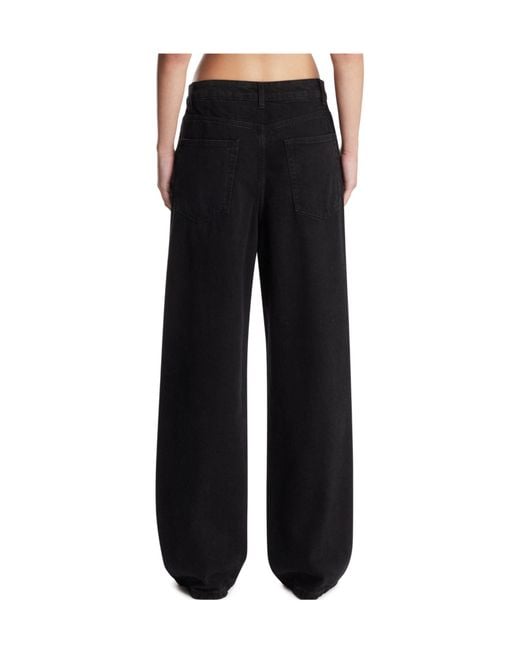 Rohe Gray Wide-Leg Jeans