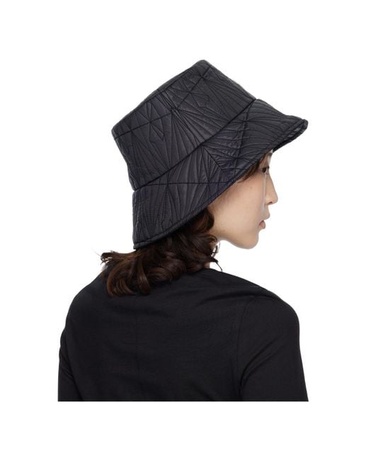 Moncler Brown Collaboration Embroidered Logo Bucket Hat for men