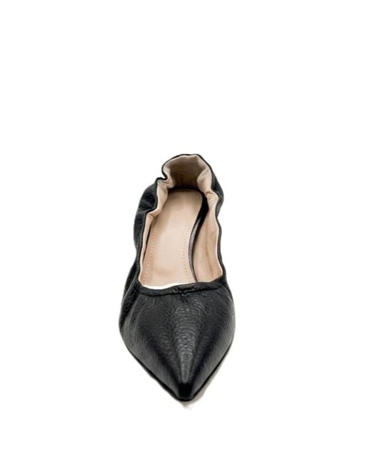 P.A.R.O.S.H. Black Pointed-Toe High Heels