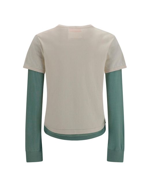 Guest In Residence Gray Layered T-Shirt