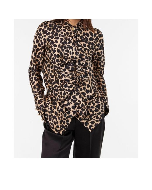 Balmain Black Patterned Long-Sleeve Shirt