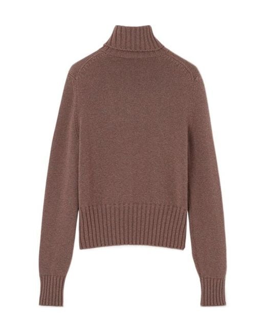 Loro Piana Brown Parksville Turtleneck