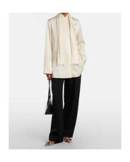 Jil Sander White Leather Sandals