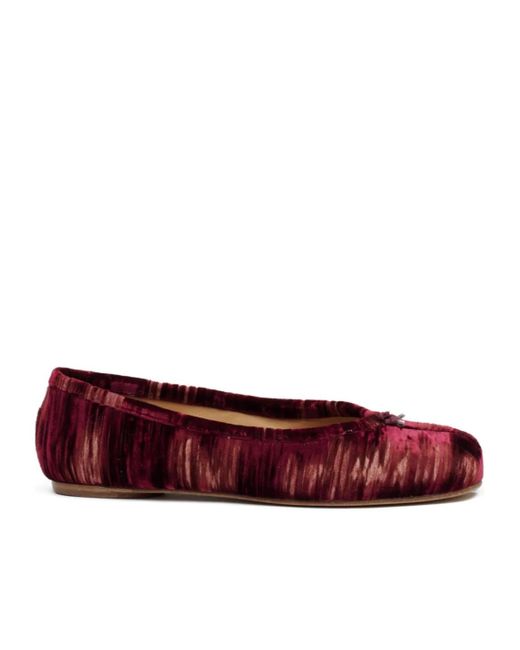 Maison Margiela Red Tabi Ballerina