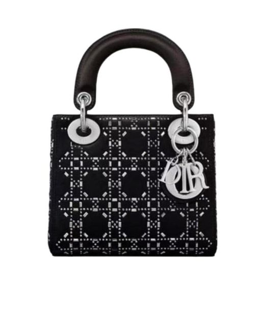 Dior Black Mini Lady Bag