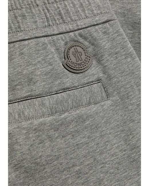 Moncler Gray Casual Sports Pants for men