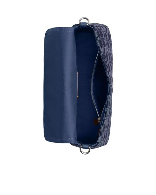 COACH Blue Soft Tabby Shoulder Bag