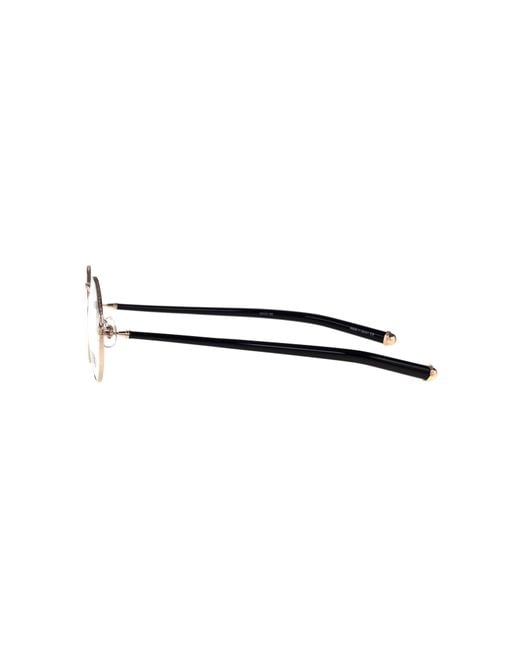 Matsuda White Logo Flat Mirror for men