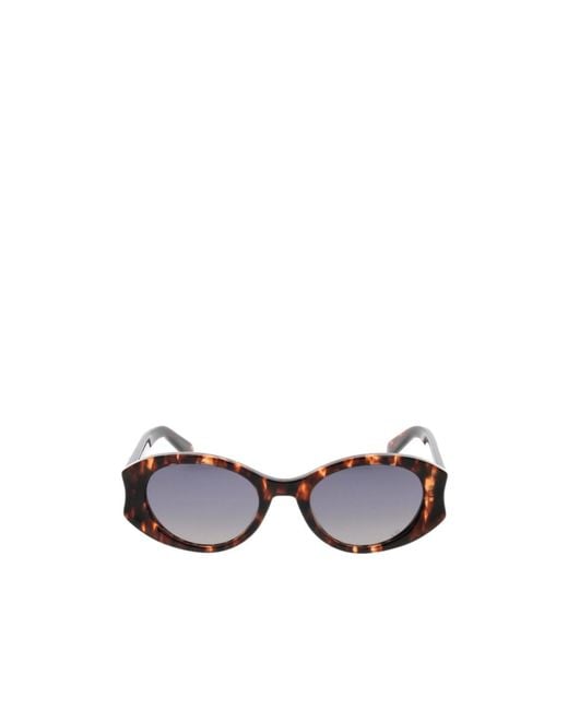 Dior White Eyewear Glow B3I Butterfly Frame Sunglasses