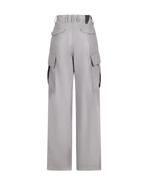 DARKPARK Gray Wide-Leg Work Pants