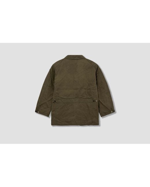 Drake's Green Long Sleeve Casual Jacket for men
