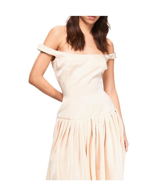 Magda Butrym White Long Maxi Dress