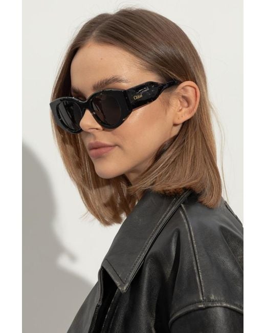 Chloé Gray Gayia Sunglasses