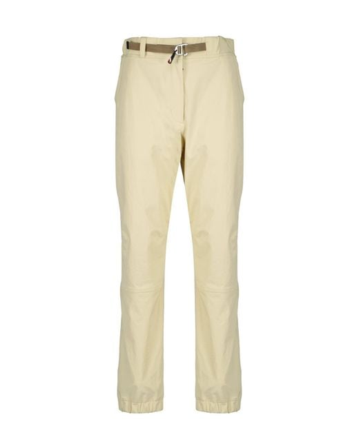 Moncler Natural Grenoble Belted Pants
