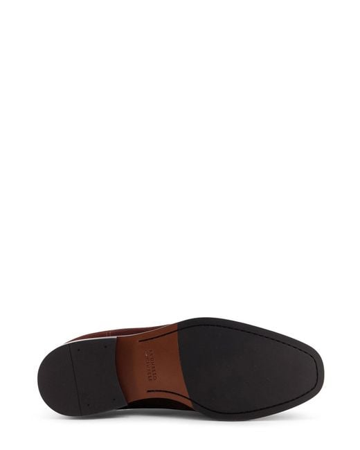 Brunello Cucinelli Brown Slip-On Chelsea Boots for men