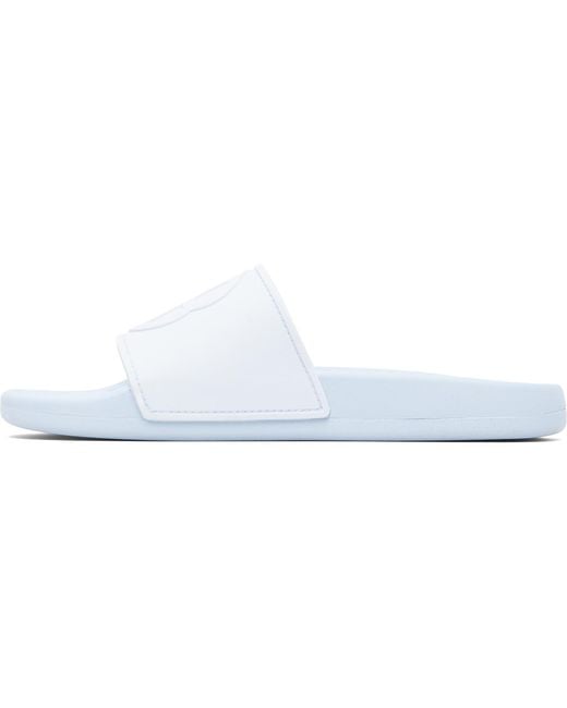 Anine Bing White Isla Slippers