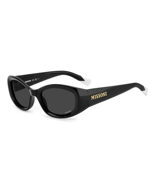 Missoni Black Oval-Frame Sunglasses