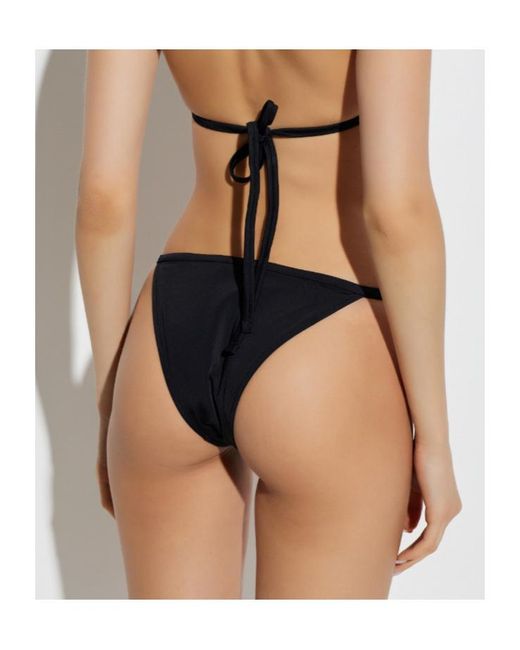 Versace Black Bikini Bottoms