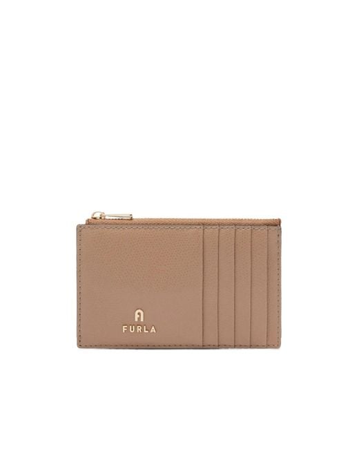 Furla Natural Zipper Clip