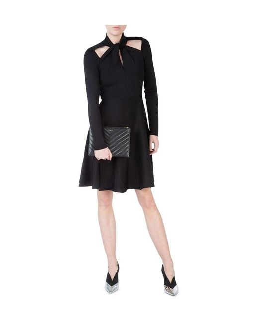 Givenchy Black Slim Trumpet Dress