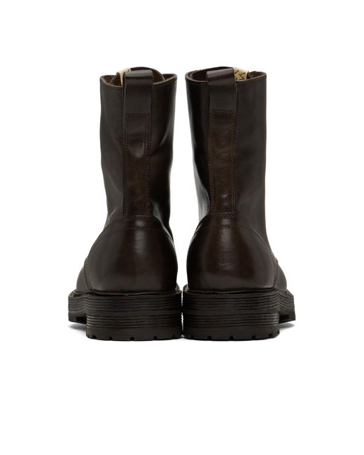 Visvim Black Gillespie Folk Boots for men