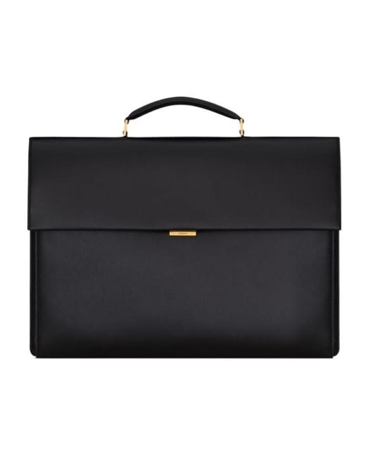 Saint Laurent Black Briefcase for men