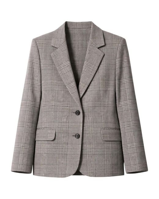 IRO Gray Single-Breasted Blazer