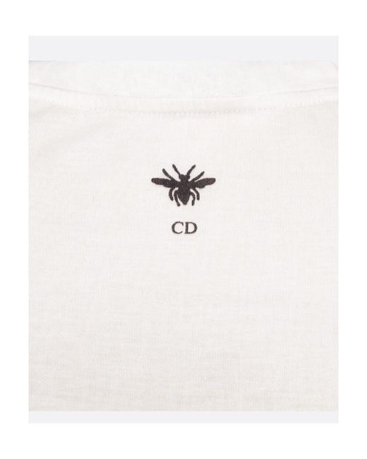Dior White 'Non Je Ne Regrette Rien' T-Shirt