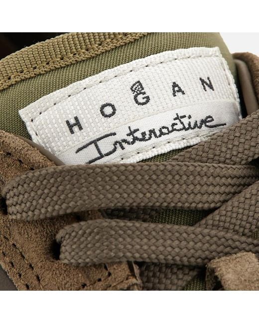 Hogan Brown Sneakers Interactive for men
