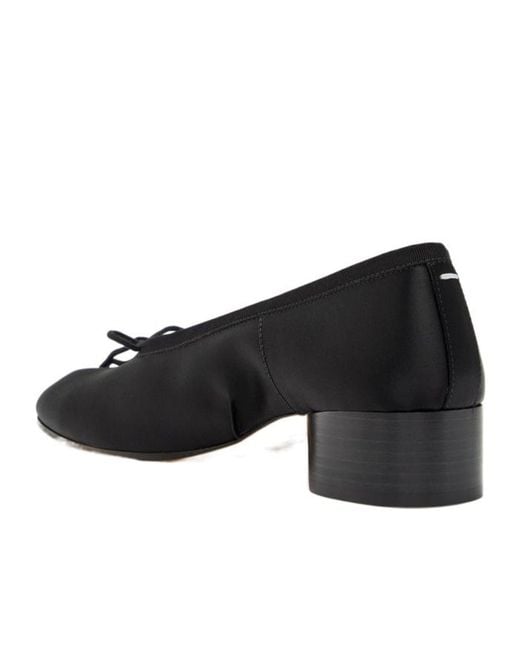 Maison Margiela Black Satin High Heels