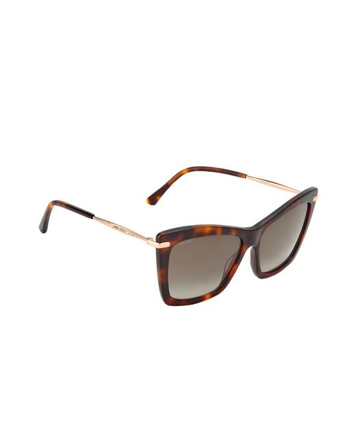 Jimmy Choo Multicolored Logo Sunglasses