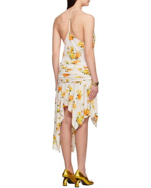 Acne Metallic Patterned Dress