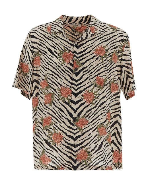 Céline Gray Hawaiian Shirt for men