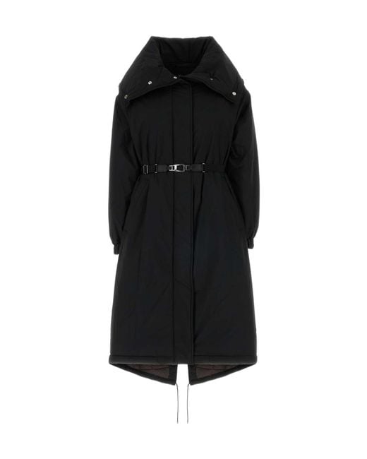 Moorer Black Eneida Belted Down Jacket