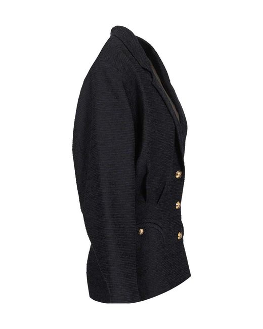 Blazé Milano Black Blazé Milano Esense Double-Breasted Blazer
