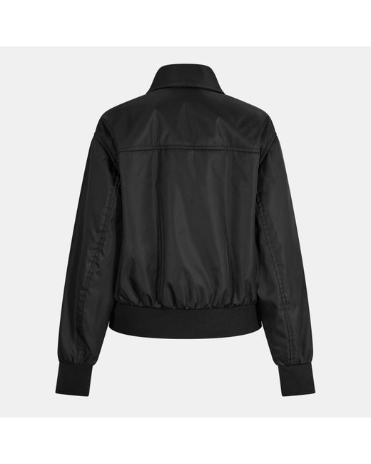 Prada Black Solid Color Casual Jacket