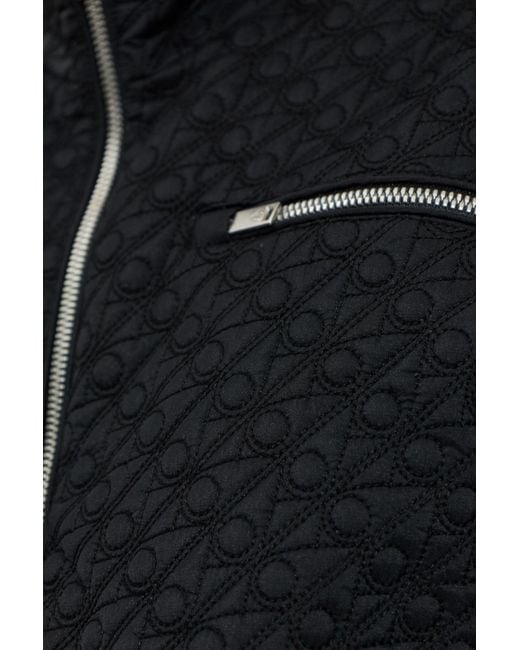 Moose Knuckles Black Quilted Puffer Jacket
