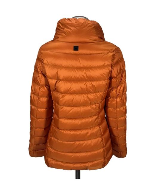 Weekend by Maxmara Orange Long-Sleeved Down Jacket