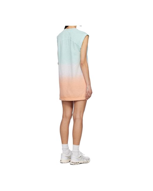 A.P.C. White Valey Mini Dress